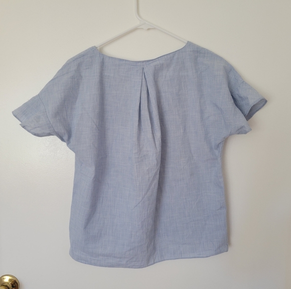 Madewell Sundrift Ruffle Top - Picture 6 of 6